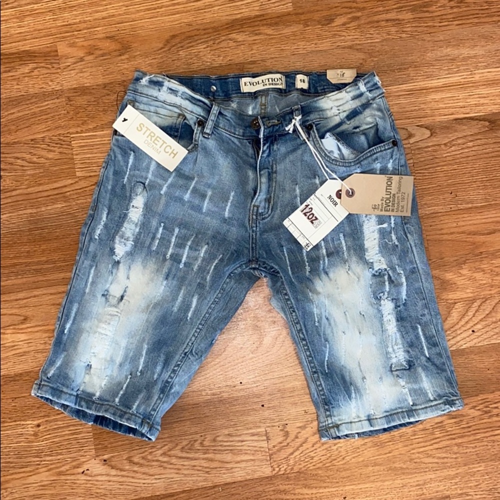 Kids Bulled Denim Short